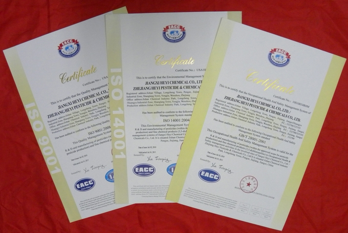 Our Company Passed the Certifications of Quality/Environmental/Occupational Health and Safety Management System